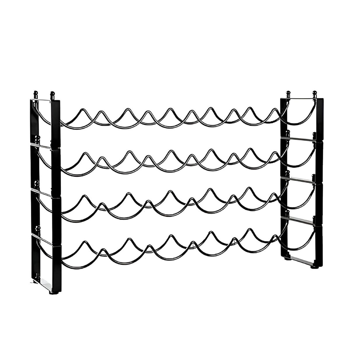 REBAJAS - Rack Tipo Cava De Hierro Porta 24 Botellas De Vino Rebajas