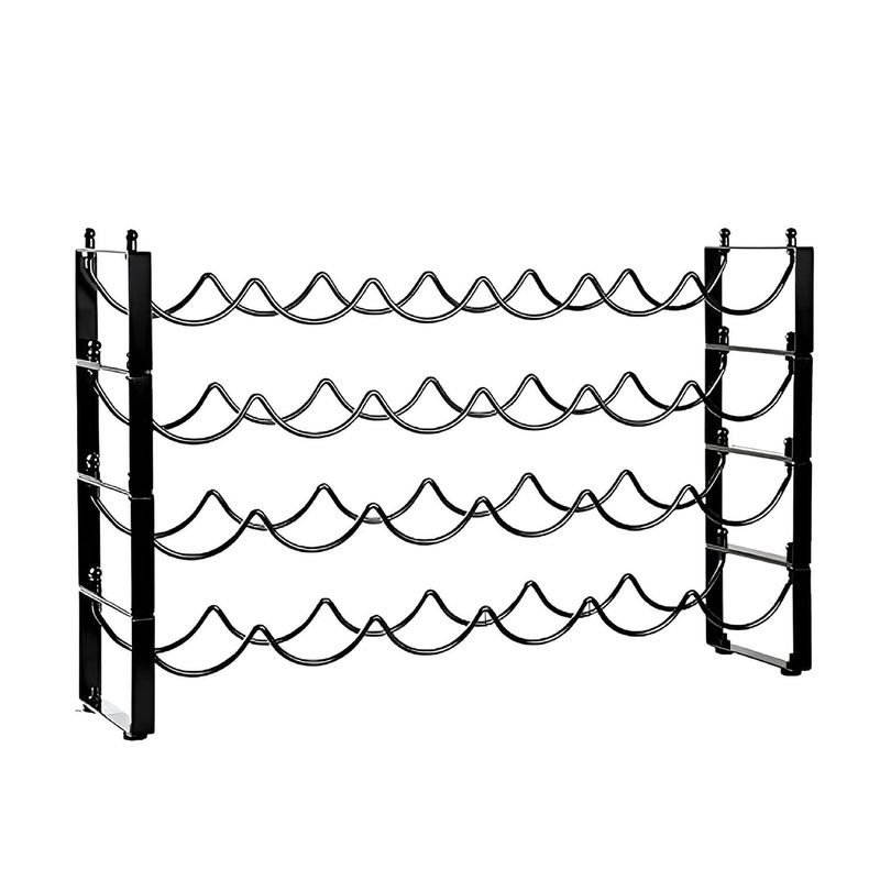 REBAJAS - Rack Tipo Cava De Hierro Porta 24 Botellas De Vino Rebajas