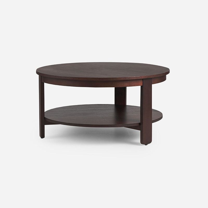 ROSEN - Mesa de Centro Kavi 86 x 86 cm Marrón