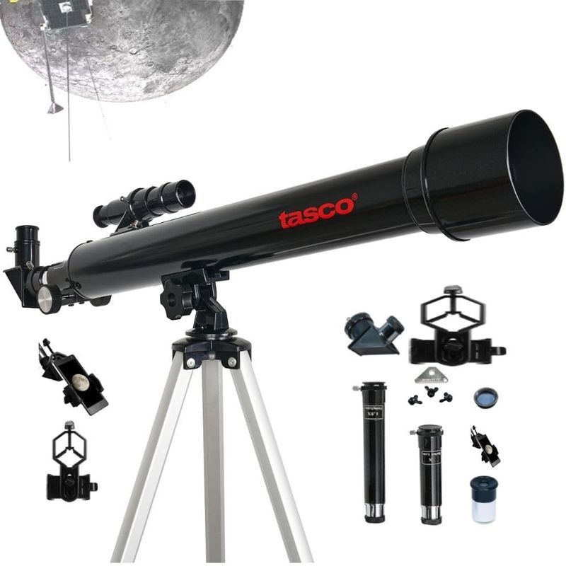 TATEE - Telescopio Astronómico Profesional  600mm50mm Negro