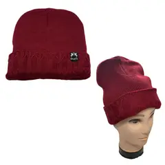 EKOL TACTICA MILITAR - Gorro Beanie Con Doblez Y Tejido Unicolor Forro Chiporro_.