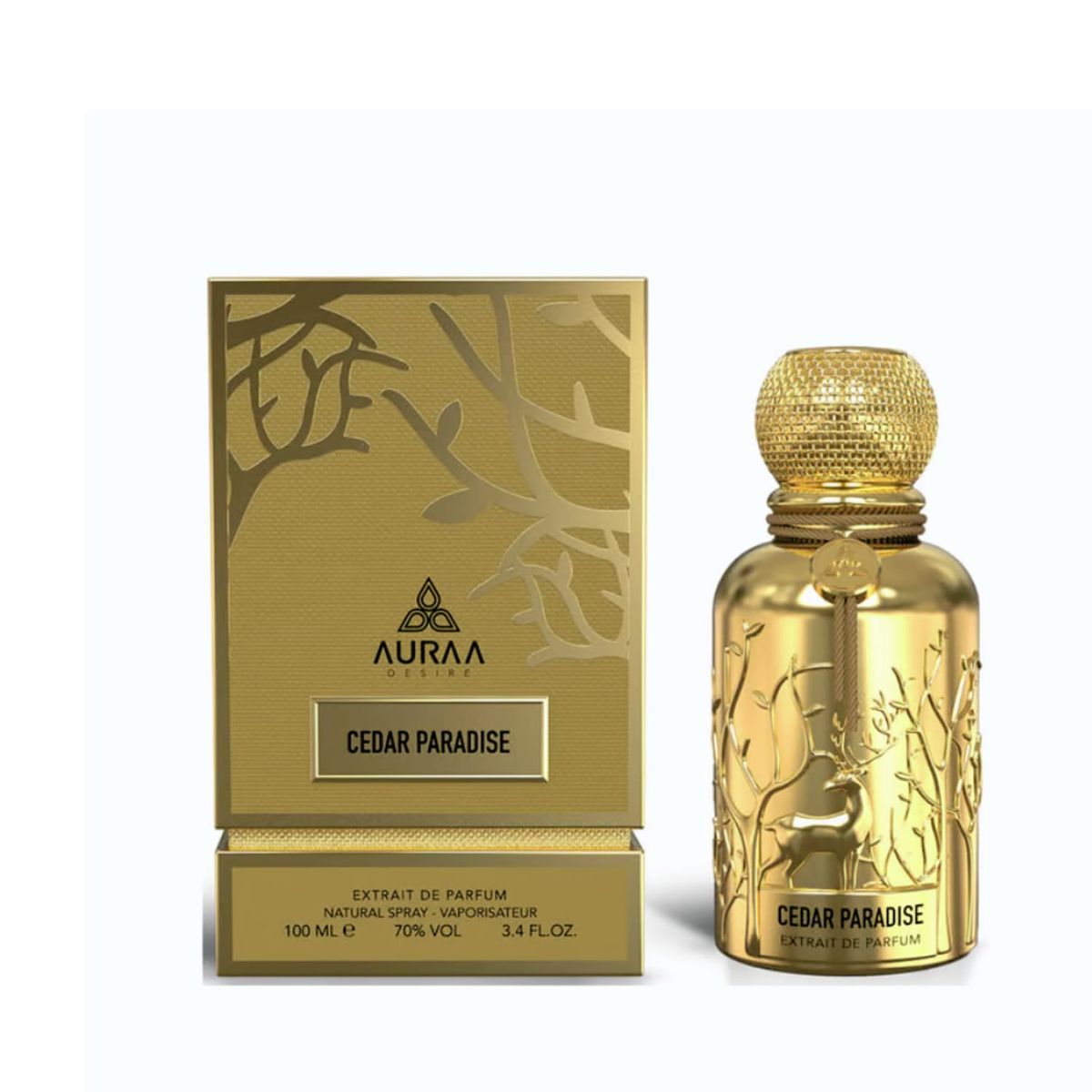 GENERICO - AURAA DESIRE CEDAR PARADISE EXTRAIT DE PARFUM 100ML