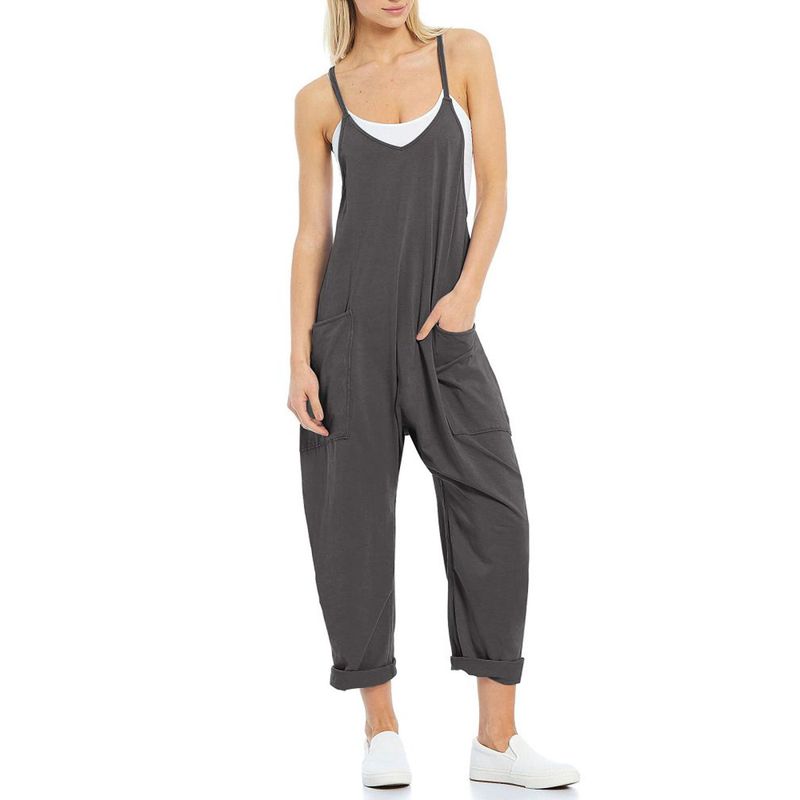 TIOZONEY - Mono Ancho con Tiras para Mujer
