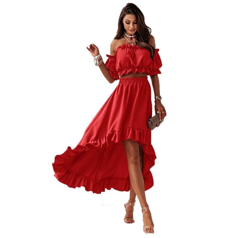 TIOZONEY - Vestido Largo Mujer