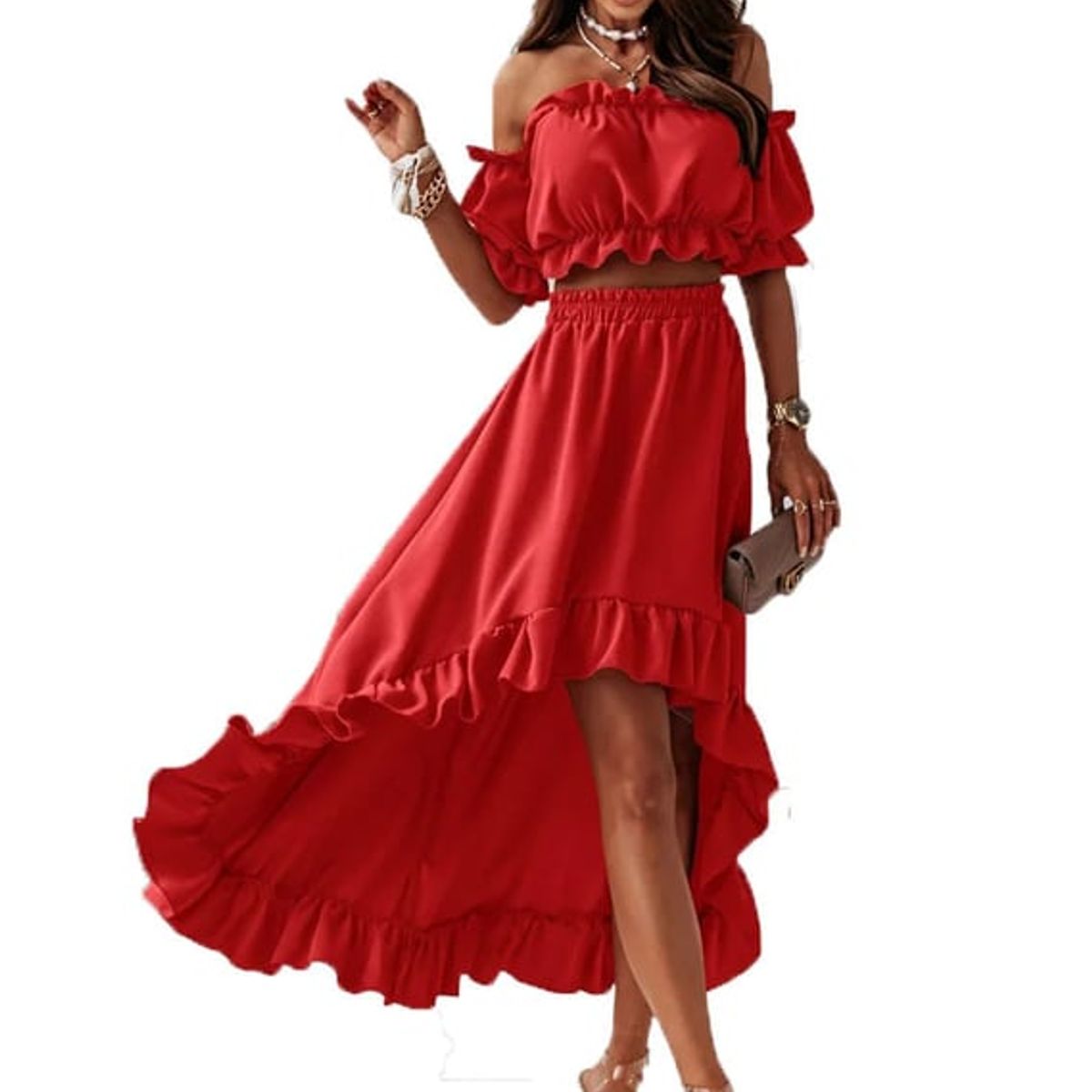 TIOZONEY - Vestido Largo Mujer