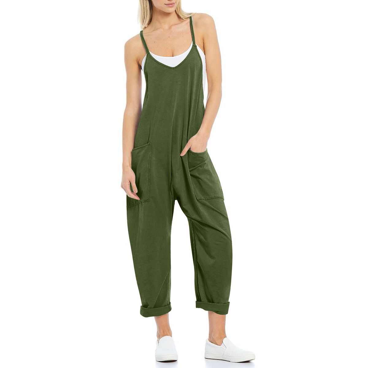 TIOZONEY - Mono Ancho con Tiras para Mujer