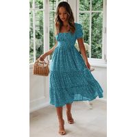 Vestido Largo Algodón Mujer