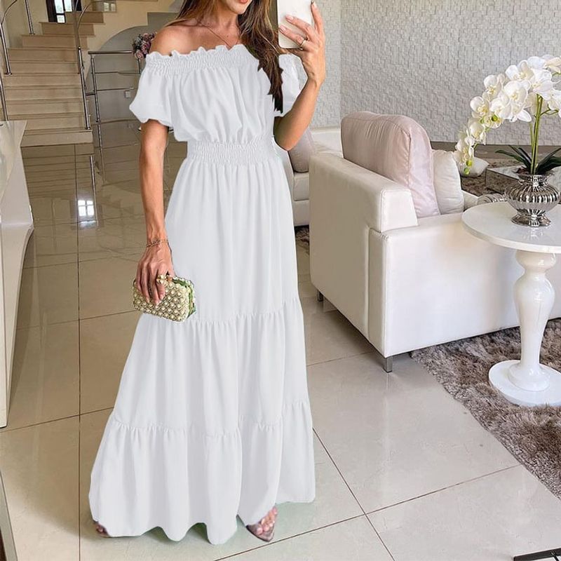 TIOZONEY - Vestido Largo Mujer