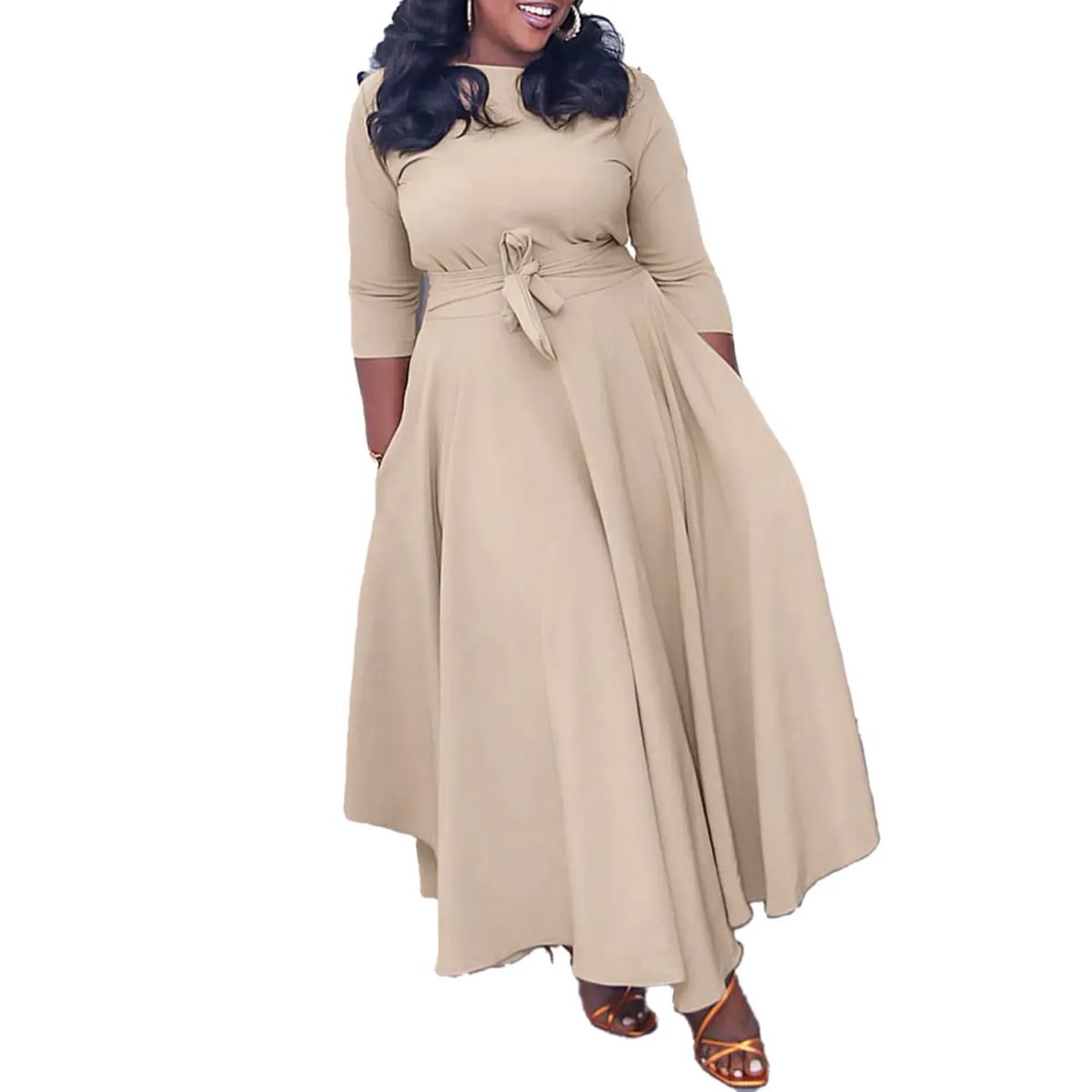 TIOZONEY - Vestido suelto para mujer
