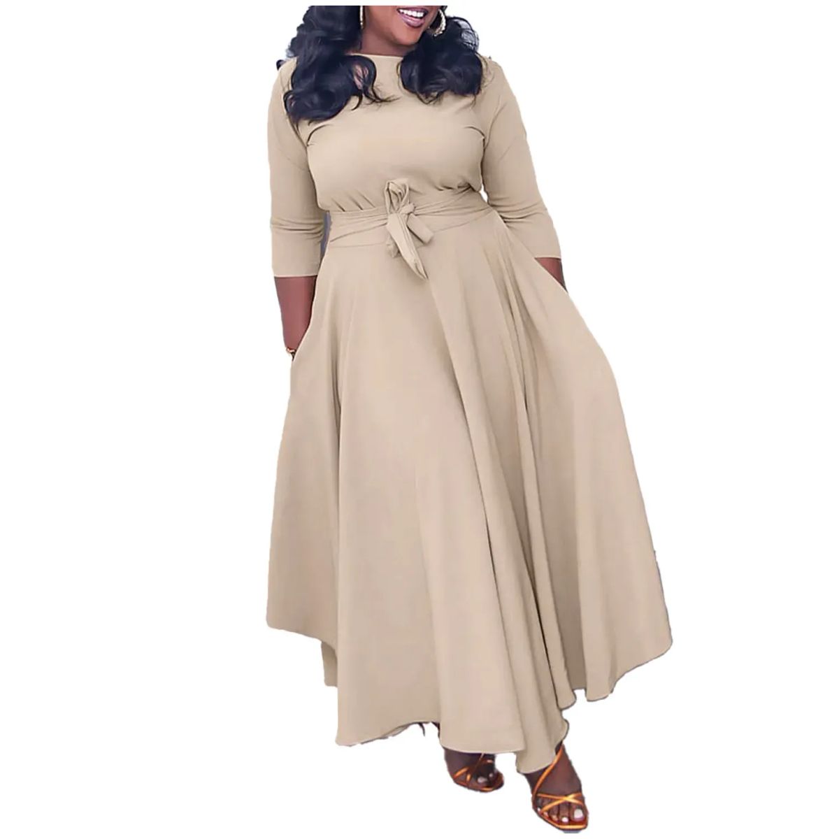 TIOZONEY - Vestido suelto para mujer