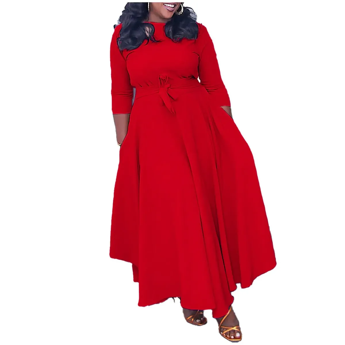 TIOZONEY - Vestido suelto para mujer