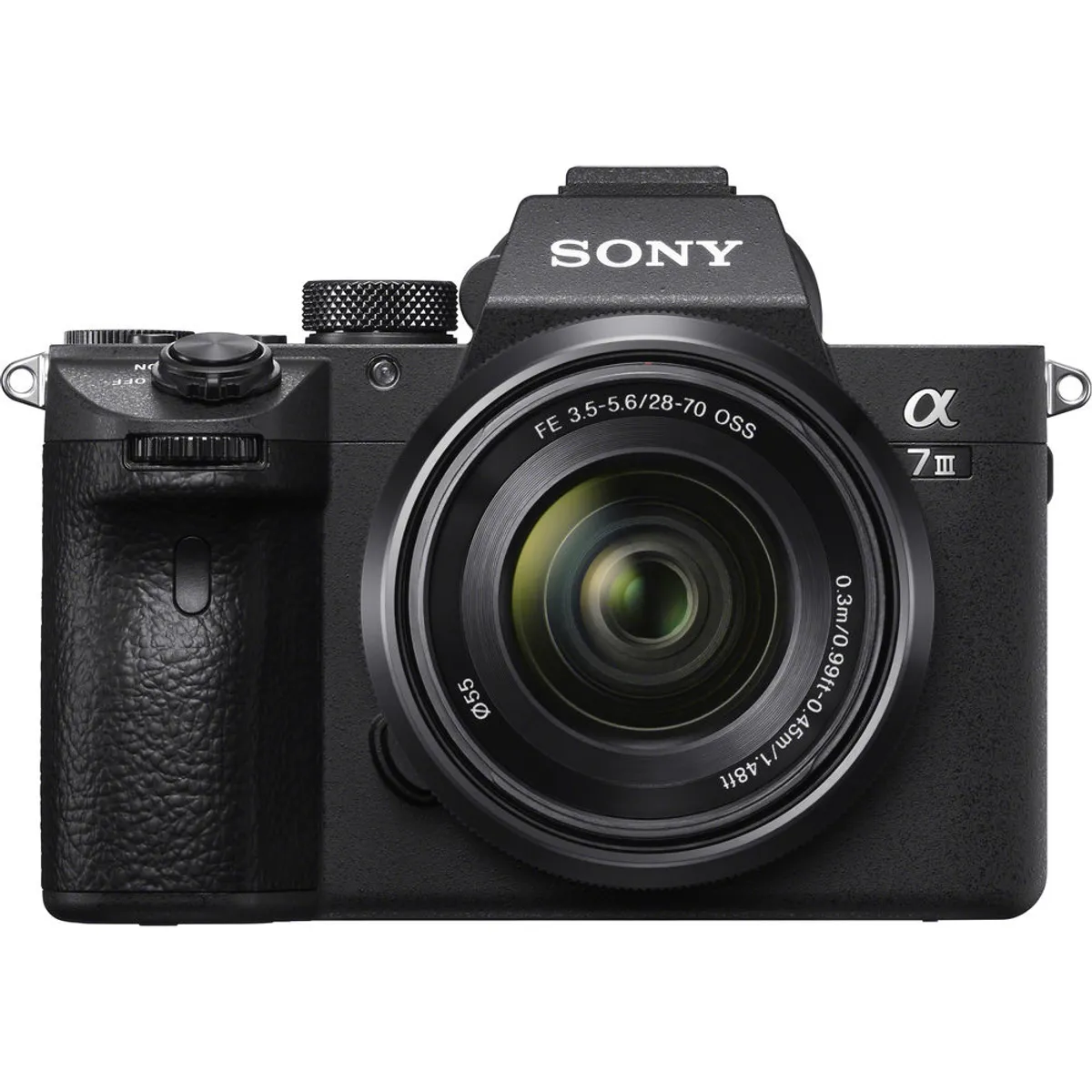 SONY - Sony Alpha a7 III Sin Espejo Digital Cámara Con 28-70mm Lente - Negro