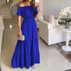TIOZONEY - Vestido Largo Mujer