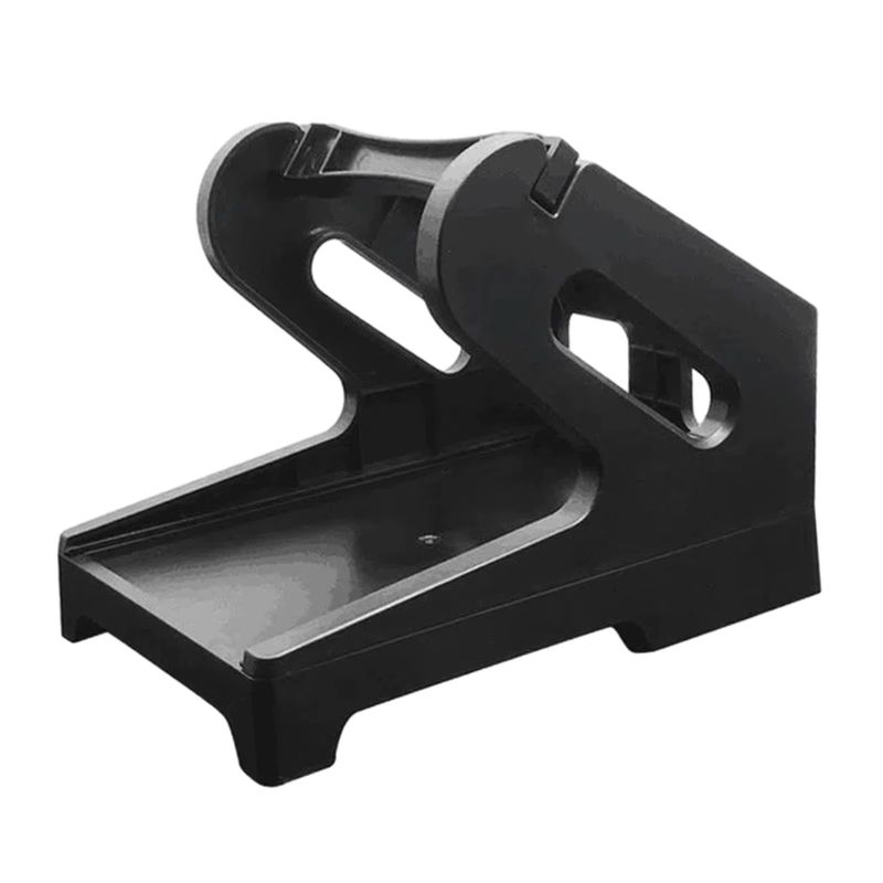 GENERICO - Porta Rollo De Papel De Impresora Thernica Negro.