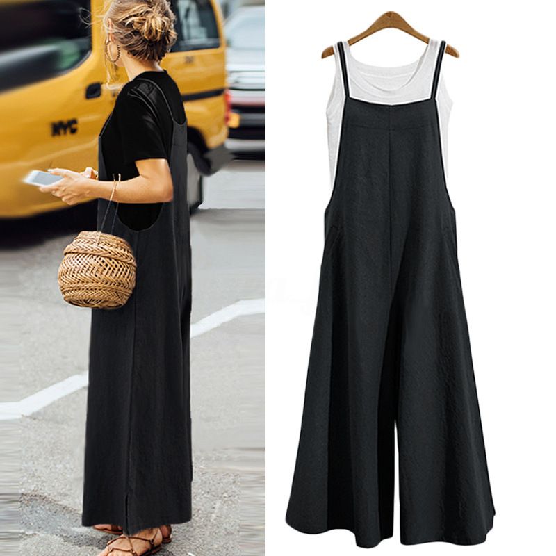 TIOZONEY - Vestido para Mujer Negro