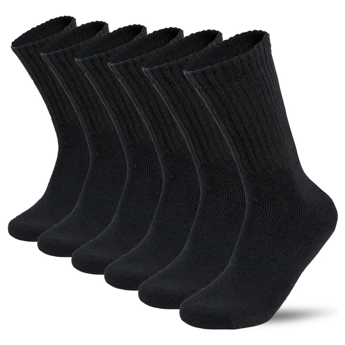 EINICIO - 6 Pares Calcetines Algodón Deporte Antisudor Transpirable