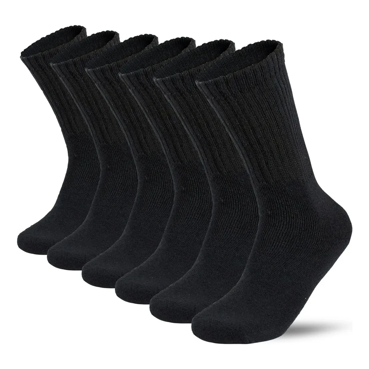 EINICIO - 6 Pares Calcetines Algodón Deporte Antisudor Transpirable