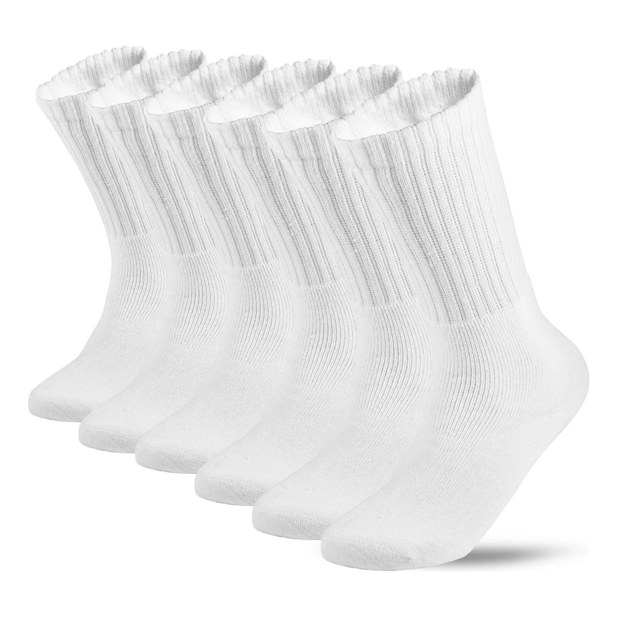 EINICIO - 6 Pares Calcetines Algodón Deporte Antisudor Transpirable