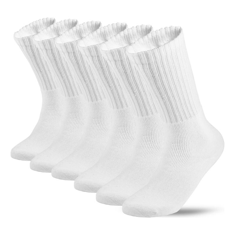 EINICIO - 6 Pares Calcetines Algodón Deporte Antisudor Transpirable