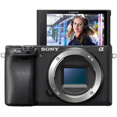 SONY - Alpha A6400 Sin Espejo Cámara Solo Cuerpo - Negro