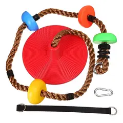 GENERICO - Columpio Mecedor De Escalada Multicolor 5 peldaños