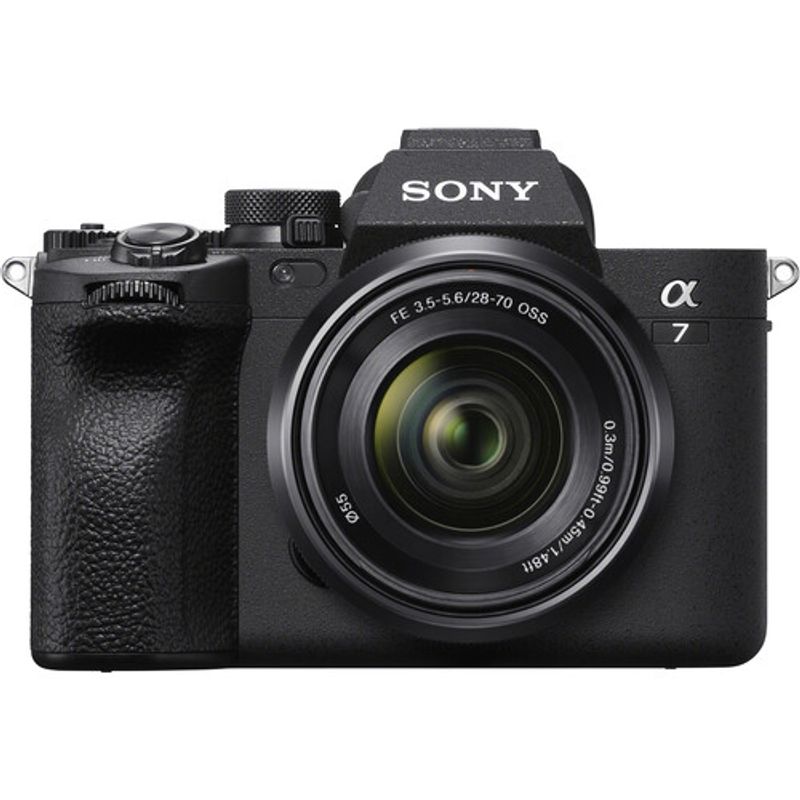 SONY - Sony a7 IV Sin Espejo Cámara Kit Con 28-70mm Lente - Negro