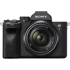 SONY - A7 IV Sin Espejo Cámara Kit Con 28-70mm Lente - Negro