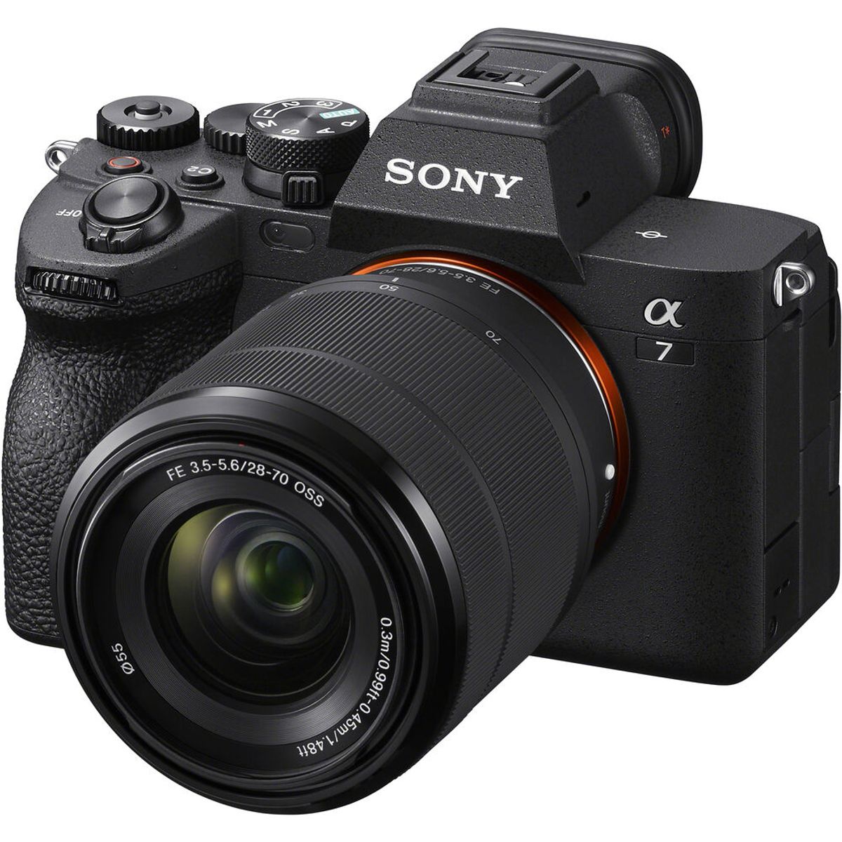 SONY - Sony a7 IV Sin Espejo Cámara Kit Con 28-70mm Lente - Negro