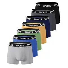 TIOZONEY - Pack De 7 Boxers Algodón Hombre