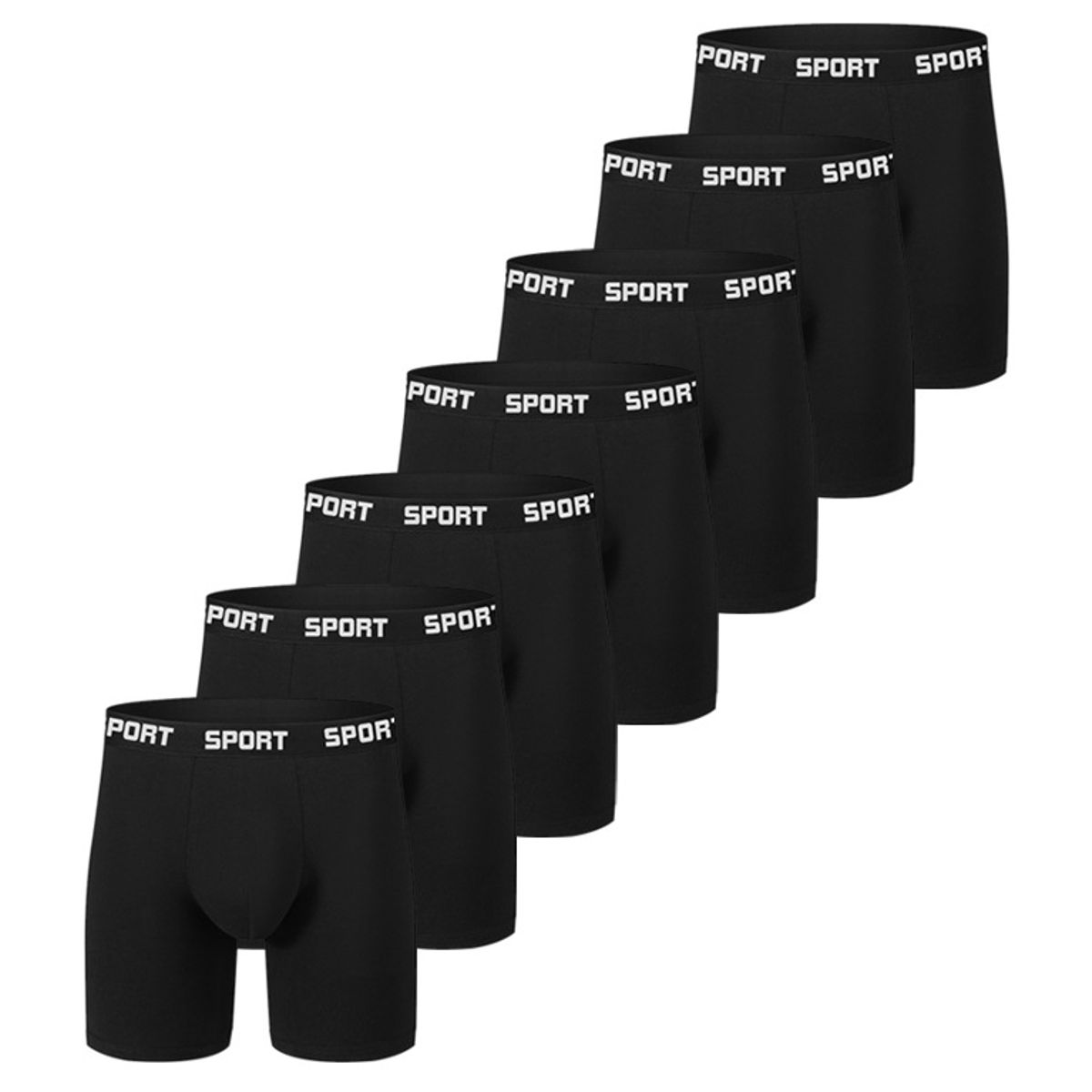 TIOZONEY - Pack De 7 Boxers Algodón Hombre