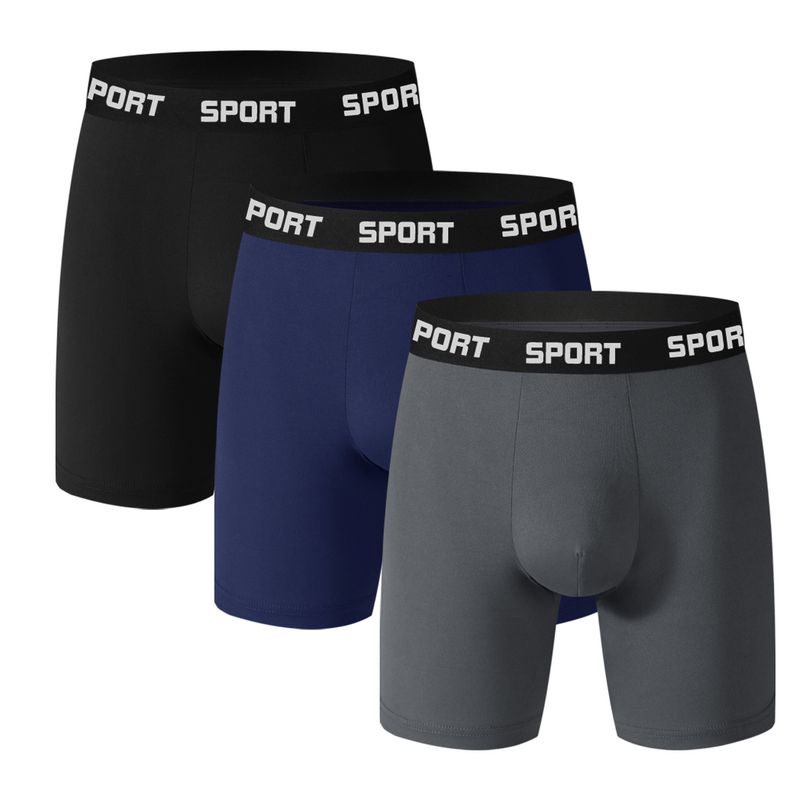 TIOZONEY - Pack De 3 Boxers Algodón Hombre