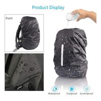 Cubre Mochila Cobertor Funda Impermeable Reflectante 40L