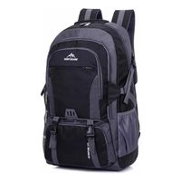 Mochila Trekking De Gran Capacidad Multiuso 60 Litros Negro