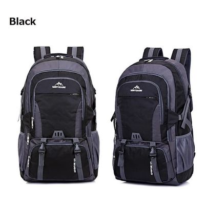 Imagen 2 del producto Mochila Trekking De Gran Capacidad Multiuso 60 Litros Negro