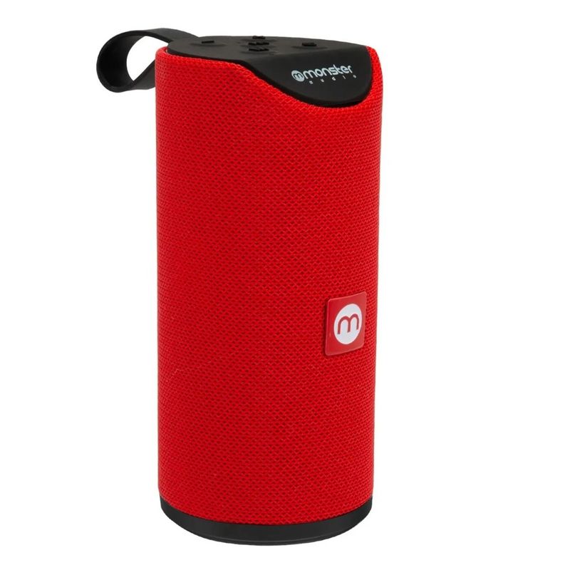 MONSTER AUDIO - MX450R PARLANTE BT MONSTER AUDIO ROJO