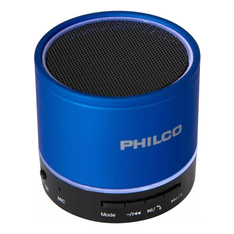 PHILCO - PARLANTE PORTATIL BLUETOOTH-USB P295A BLUE