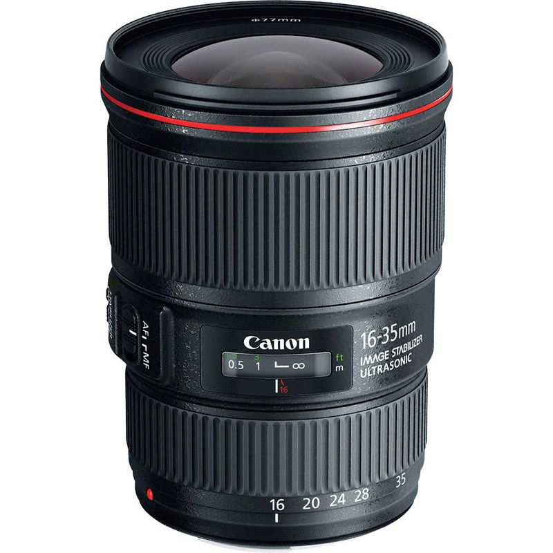 FUJIFILM - Canon EF 16-35mm f/4L IS USM Lente - Negro