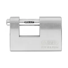 GENERICO - Candado Abus 98ti Acero Llave De Punto 90x60 Mm Perno 12mm