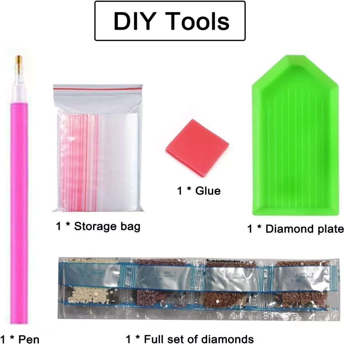 KUANGYE - Kit Diamond Painting Pintura De Diamante - Gato