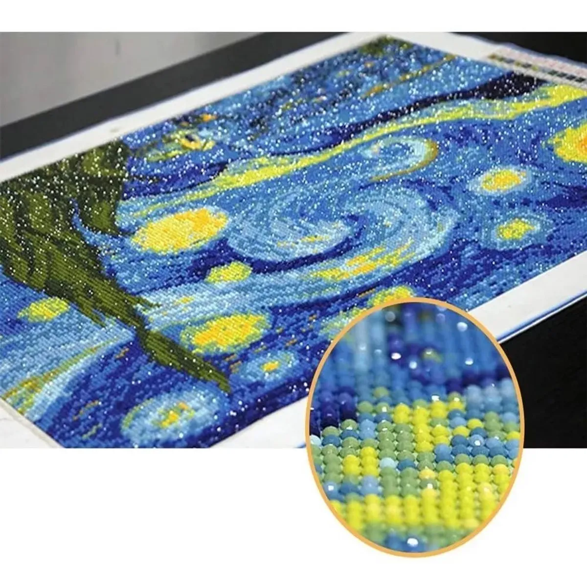 KUANGYE - Diamond Painting Diy 5d Kit Chile Noche Estrellada