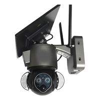 Cámara de Seguridad 4g Dual Lens Panel Solar 6mpx X12 Zoom 100% Autónoma