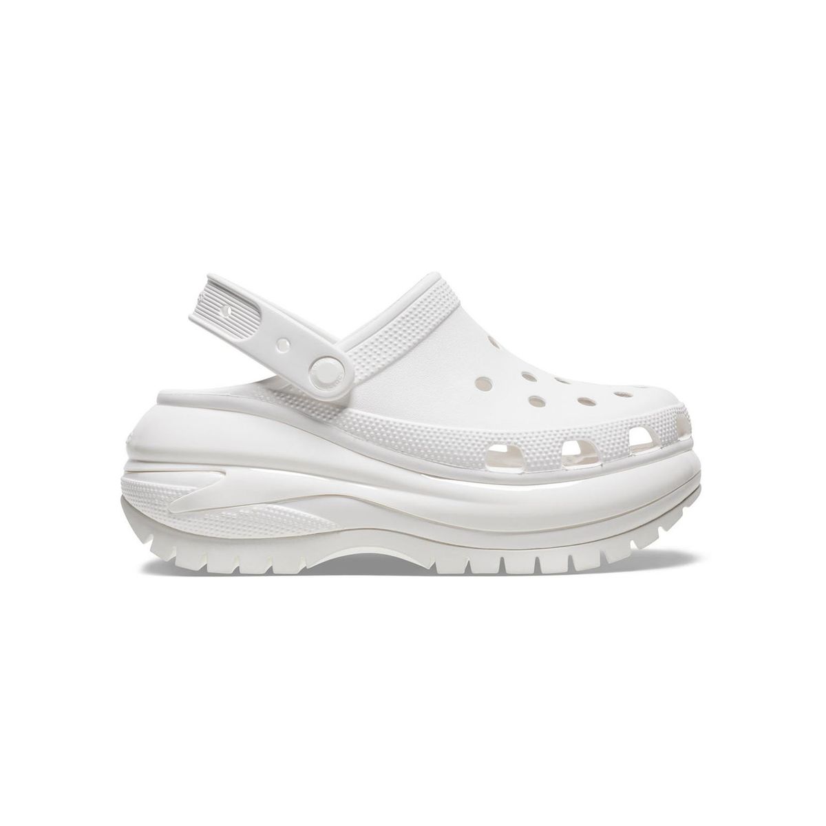 CROCS - Zueco Plataforma Crocs Unisex Mega Crush Clog Blanco CROCS