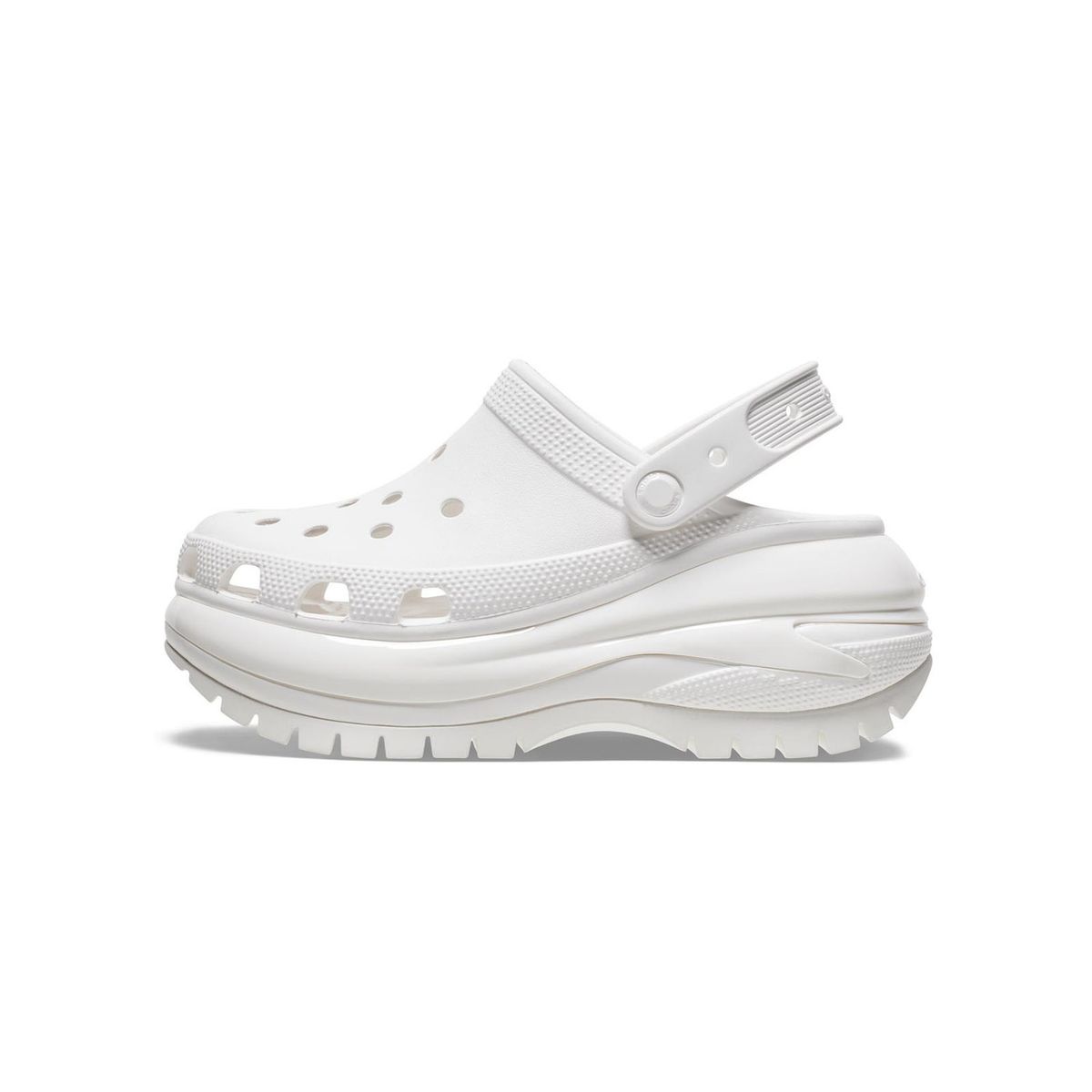 CROCS - Zueco Plataforma Crocs Unisex Mega Crush Clog Blanco CROCS