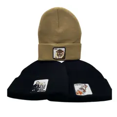 EKOL TACTICA MILITAR - Pack De 3 Gorros Beanies Lana Animales Colores Y Diseños