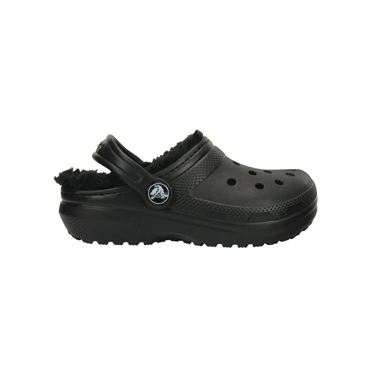 CROCS - Zueco Crocs Niños Grandes Classic Lined Clog K Negro CROCS