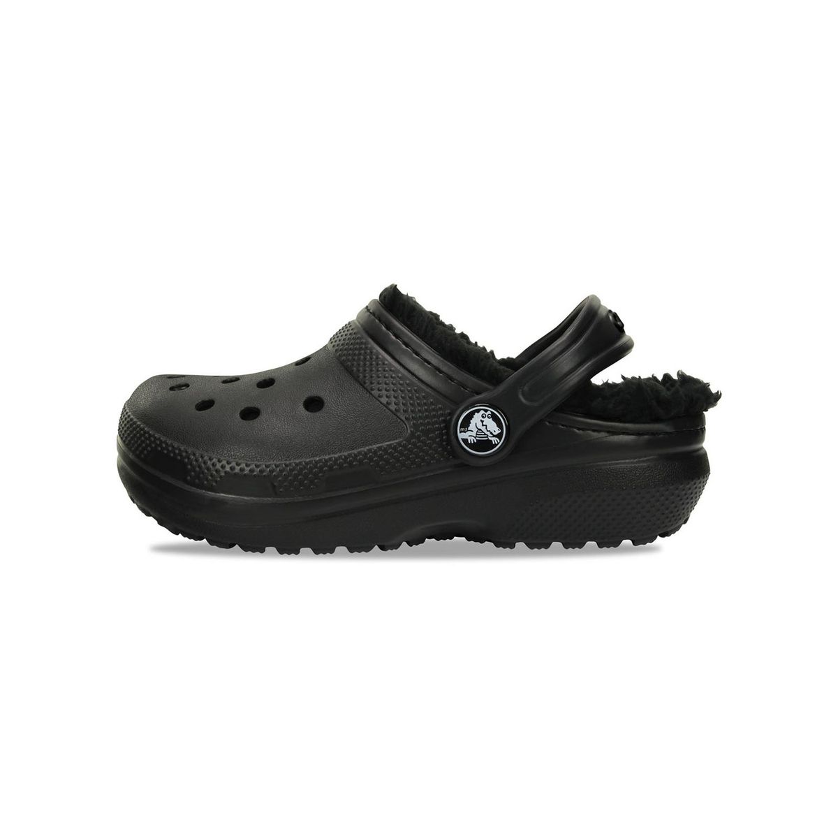CROCS - Zueco Crocs Niños Grandes Classic Lined Clog K Negro CROCS