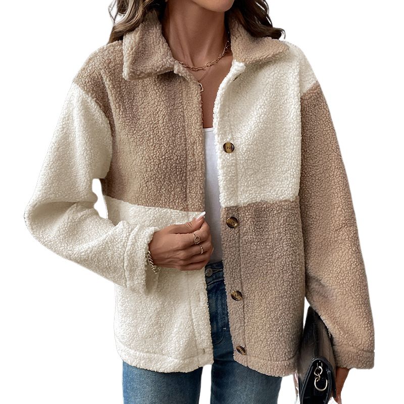BLWOENS - Chaqueta para mujer - Marrón