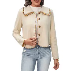 BLWOENS - Chaqueta para mujer - Beige