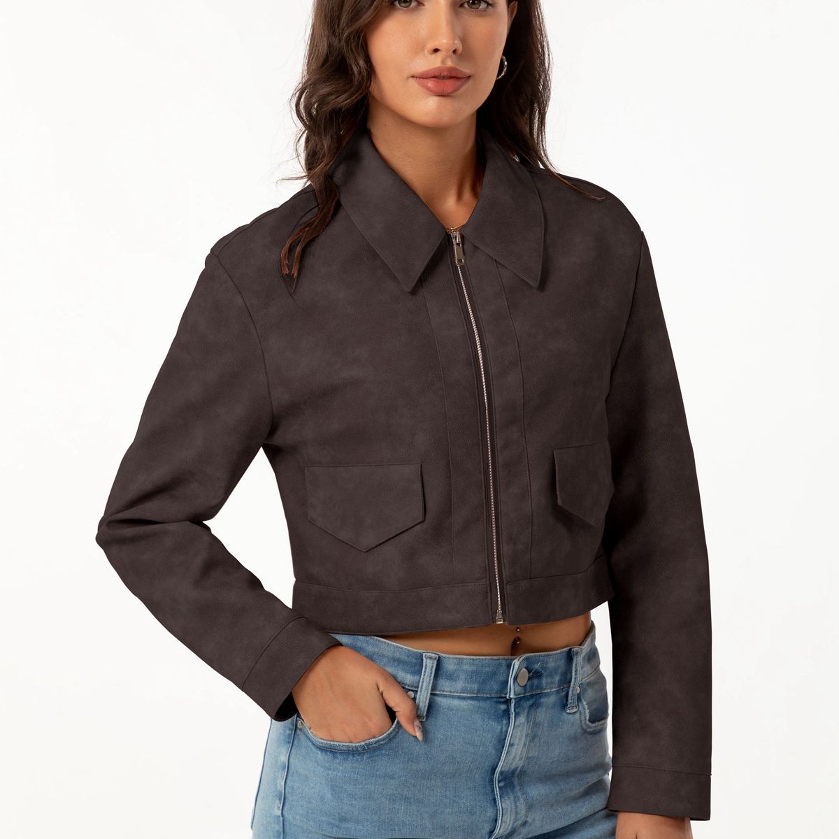 BLWOENS - Chaqueta de invierno mujer - Marrón