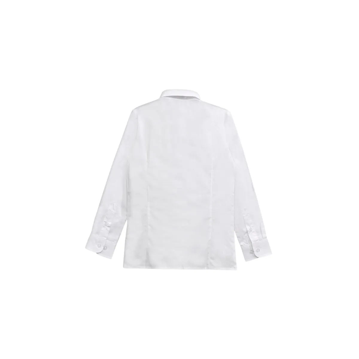 KIDS COOL - Blusa Colegio Niña Clásica Blanca